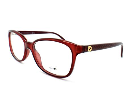 lunette gucci femme rouge|gucci lunettes de vue.